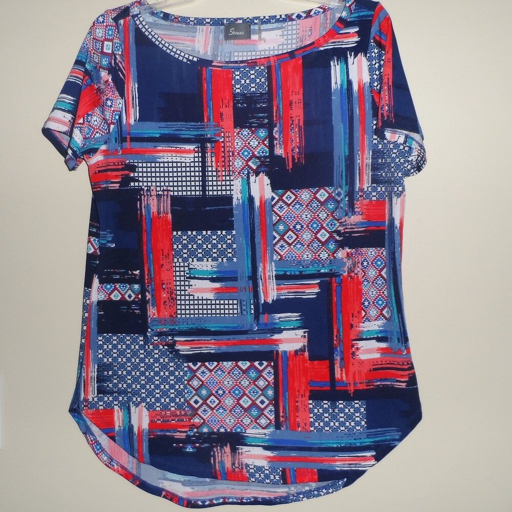 Strazzi - woman colorful  t-shirt